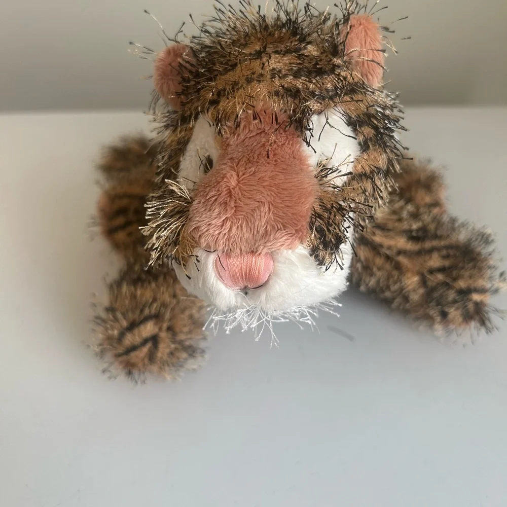 Webkinz GANZ Striped Tiger Soft‎ Plush Brown Black